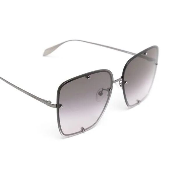 Alexander McQueen Oversize Square Frame Sunglasses, New, 63mm main image 12